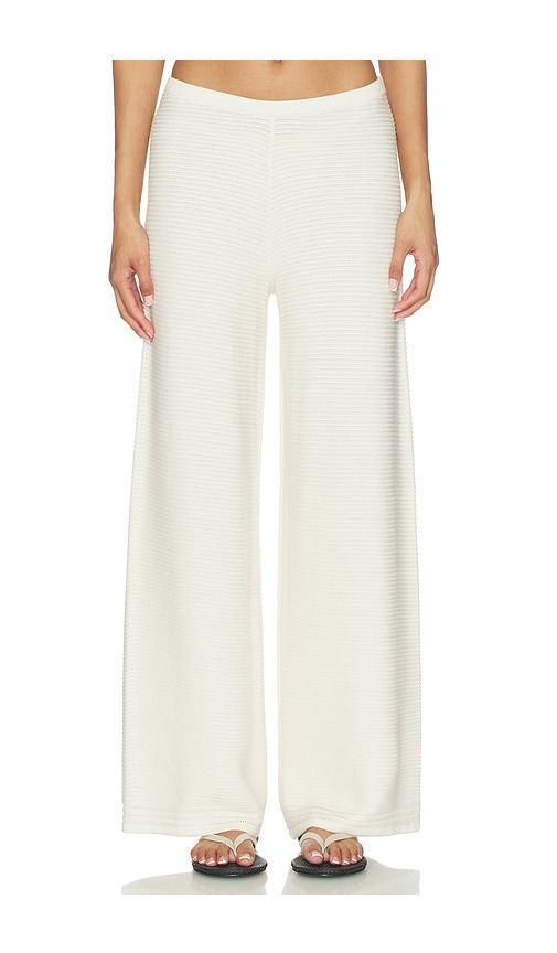 La Ligne Crochet Pant in Ivory. - S also in XXS, XS