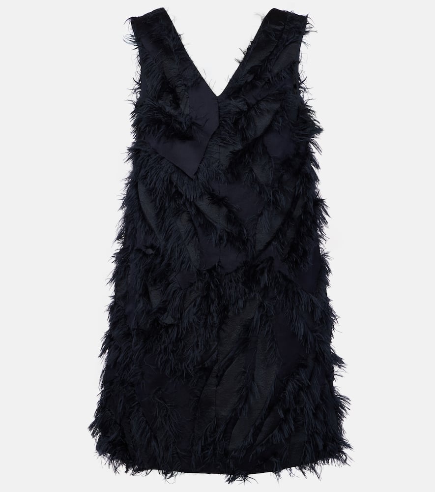 Fringed minidress