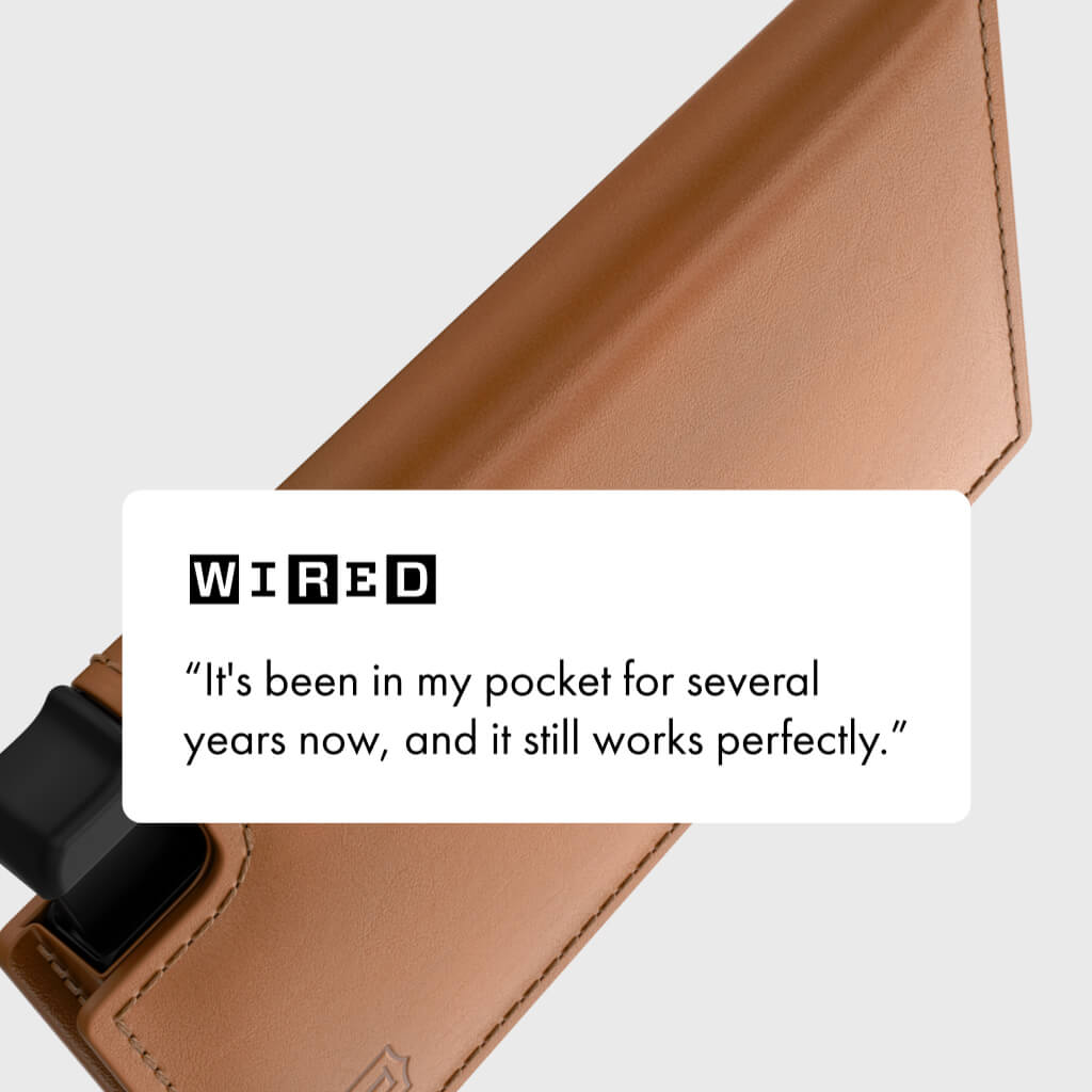 Men's Wallet - Smiley x Ekster Premium Slim Men's Wallet Trackable Wallet Leather Smart Wallet RFID Blocking