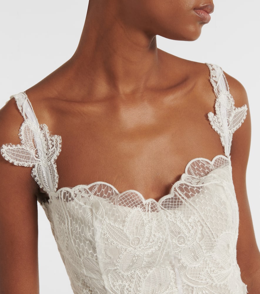 Lace gown