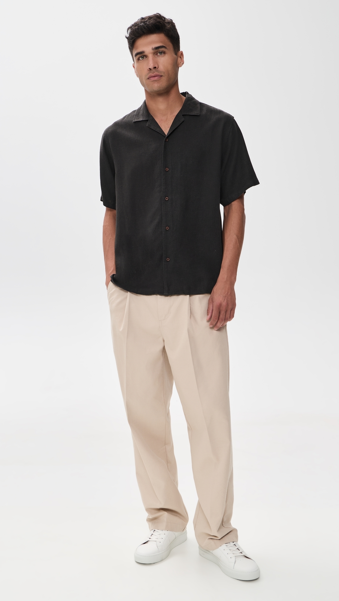 Teller Shirt Black Wash