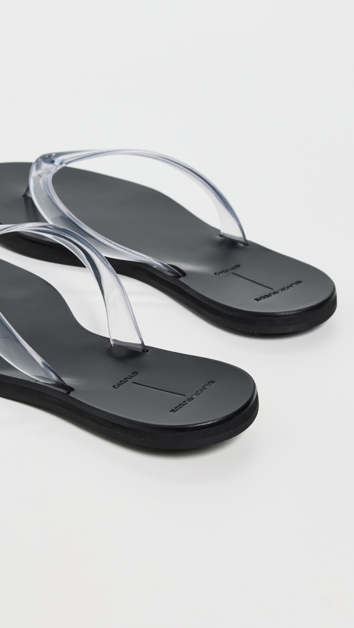 Jeli Sandals Clear PVC