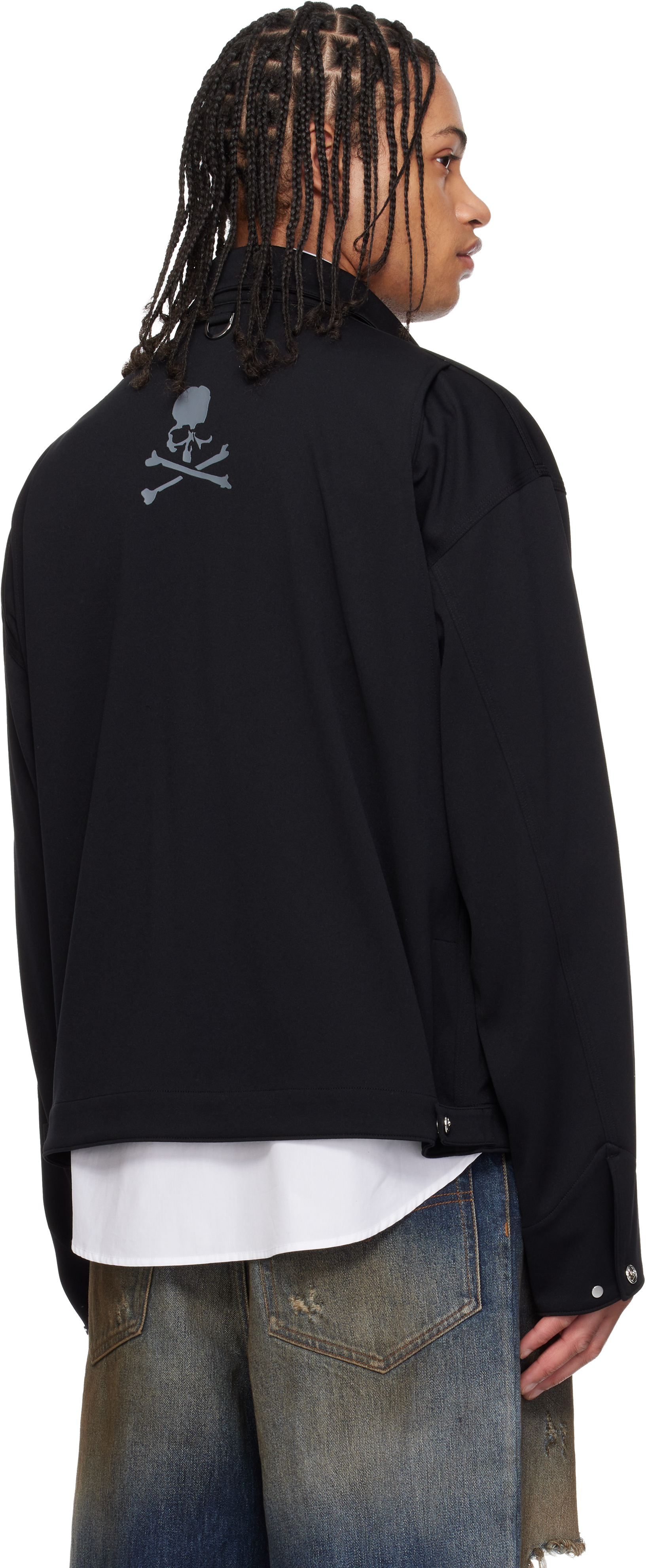 Black Jersey Detroit Jacket