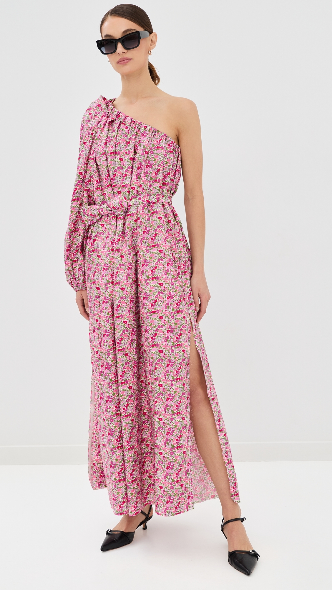 Antiparos Dress Pink Explosion