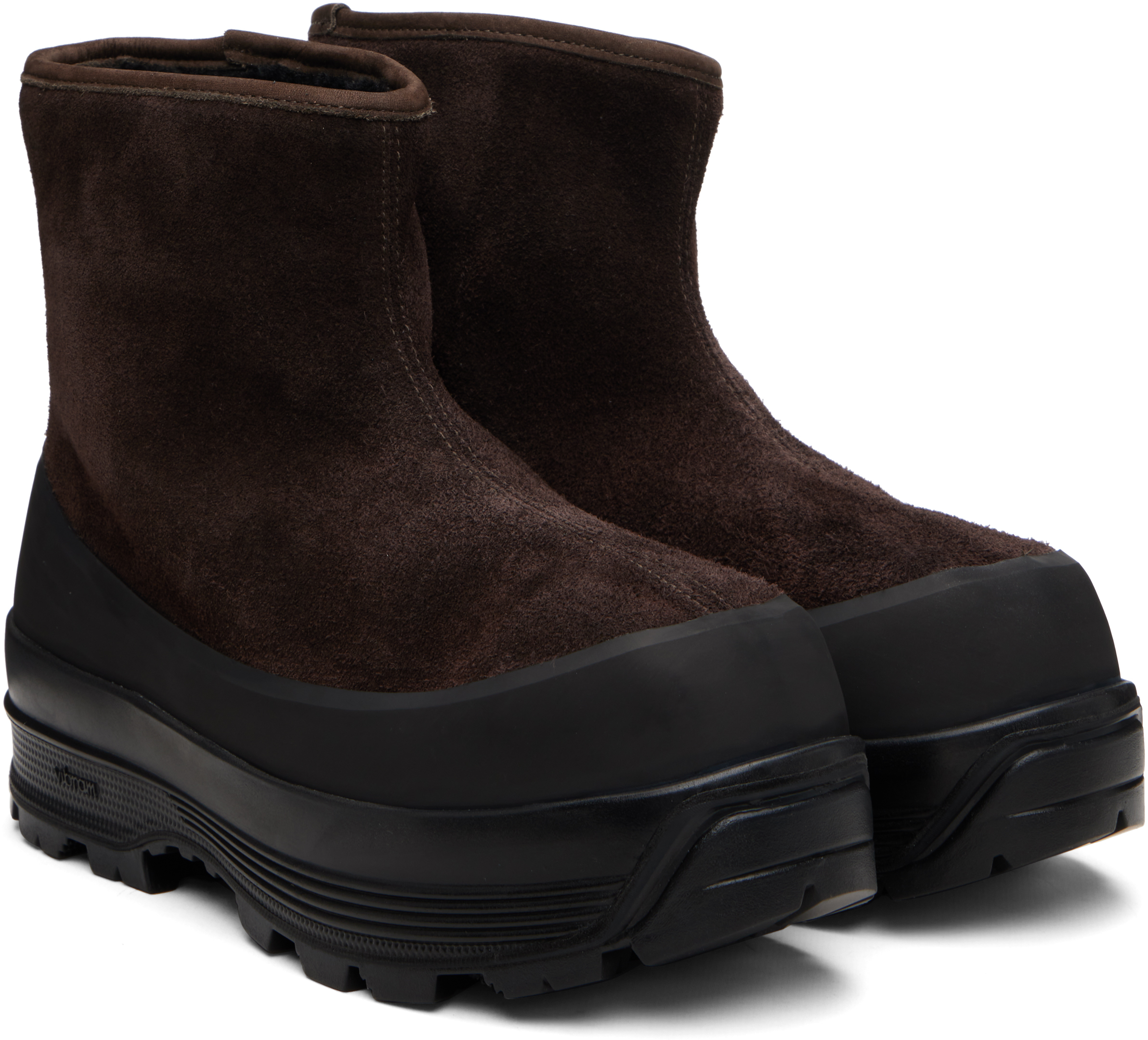 Brown Badia Shearling Boots