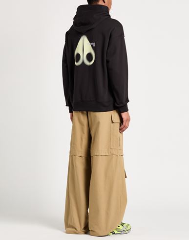 Man Sweatshirt Black Size L Cotton