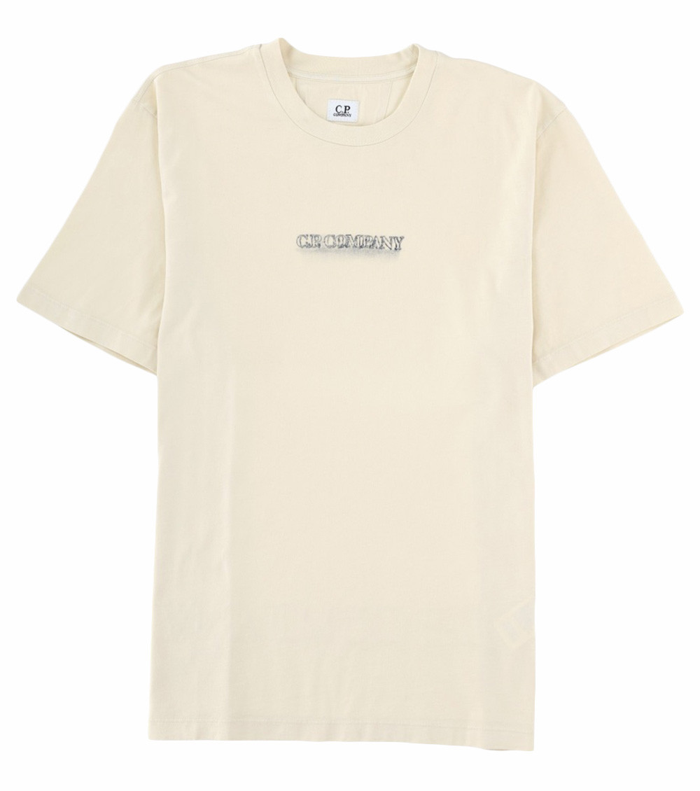 Beige Crew Neck T-Shirt