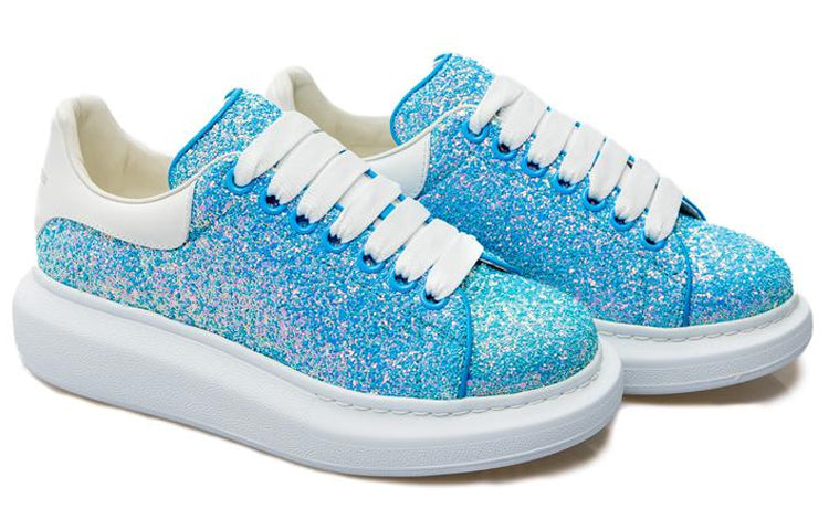 (WMNS) Oversized Sneakers Glitter Heavenly 'Blue'
