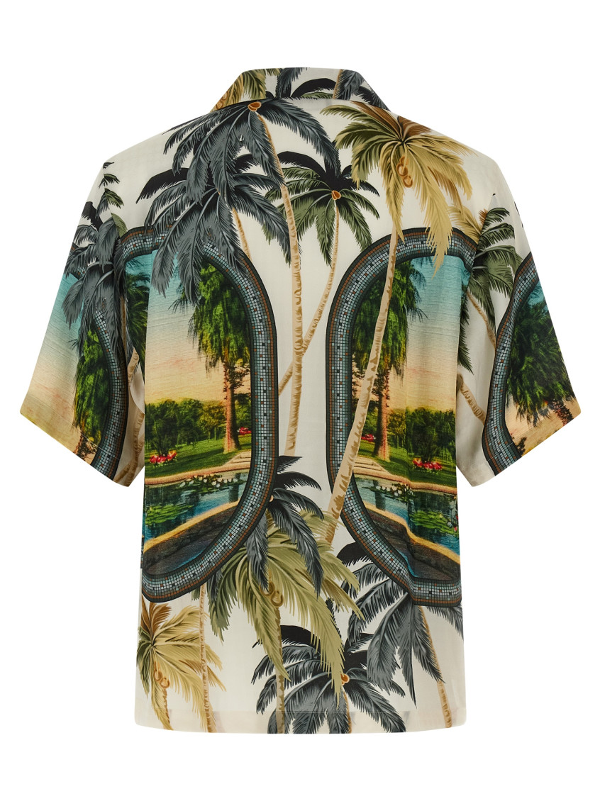 Multicolor Paradise Bowling shirt