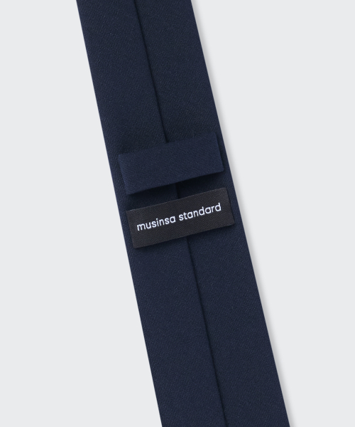 Wool Like Narrow Solid Tie