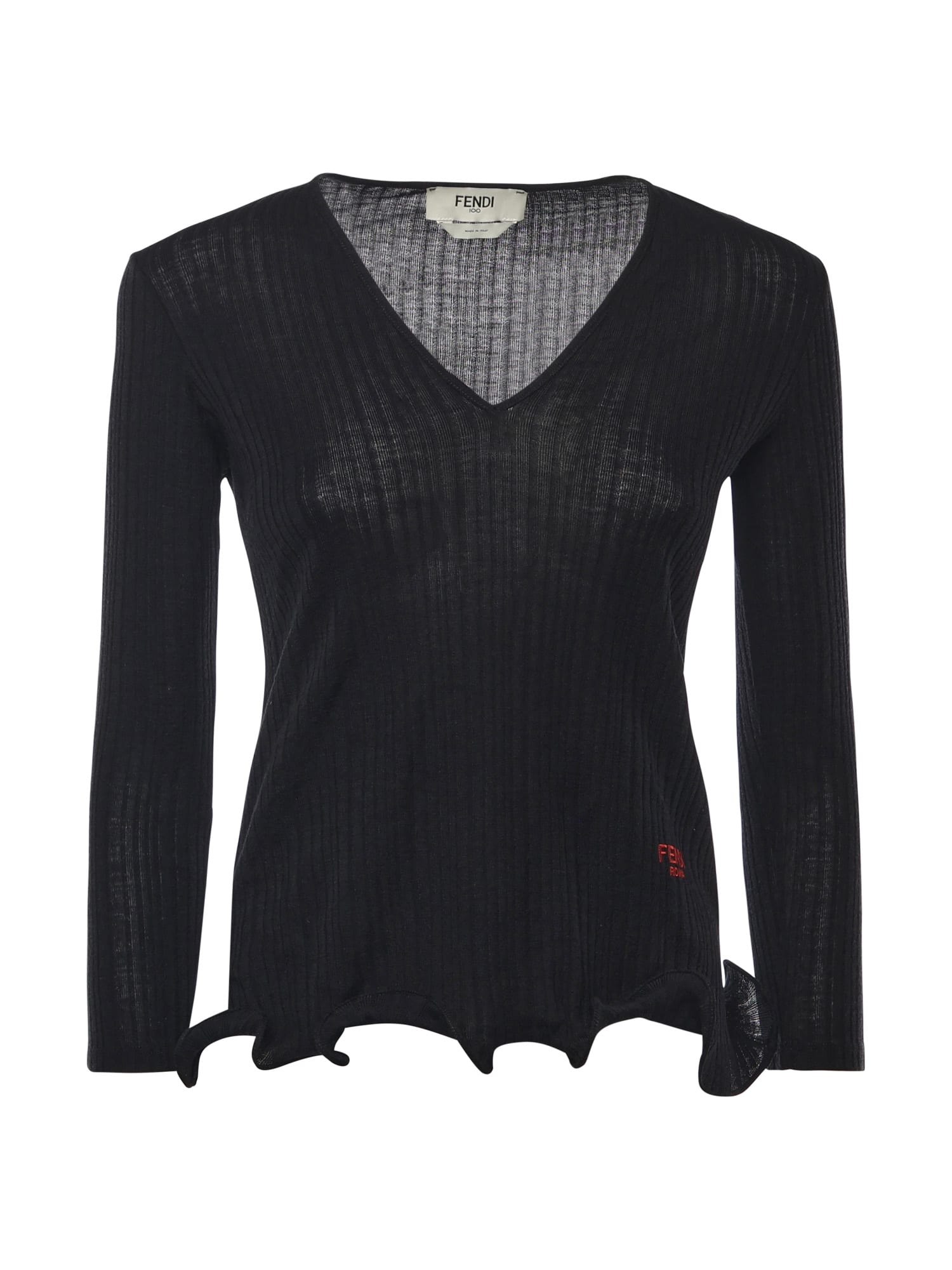 Ruffled Sweater