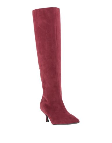 Woman Boot Burgundy Size 8 Textile fibers