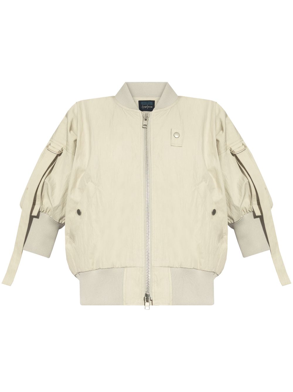 Strap-detailing jacket - Neutrals