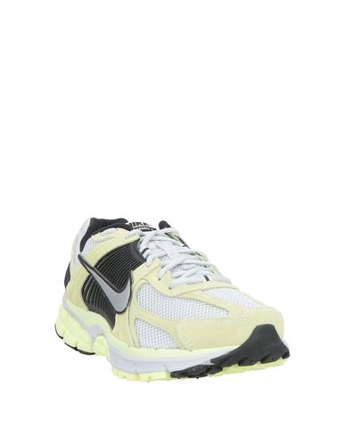 Man Sneakers Lime green Size 6.5 Leather, Textile fibers