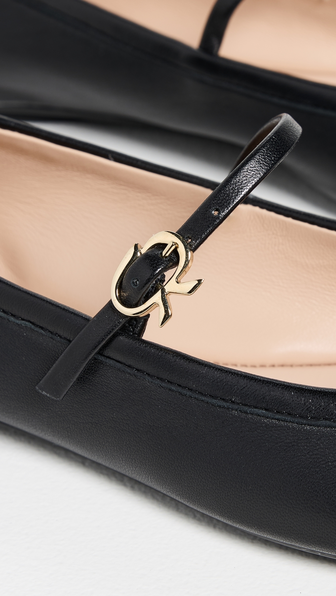 Gianvito Rossi Carla Nappa Flats Black
