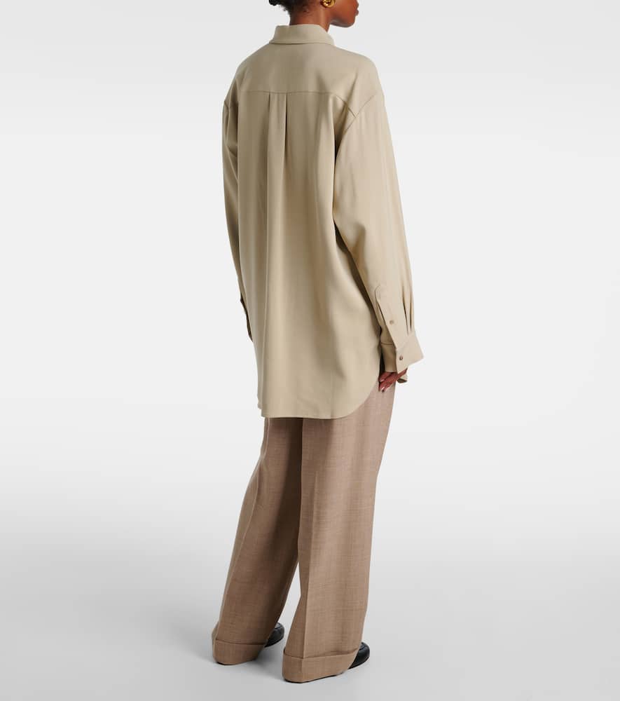 Rumer wool-blend shirt