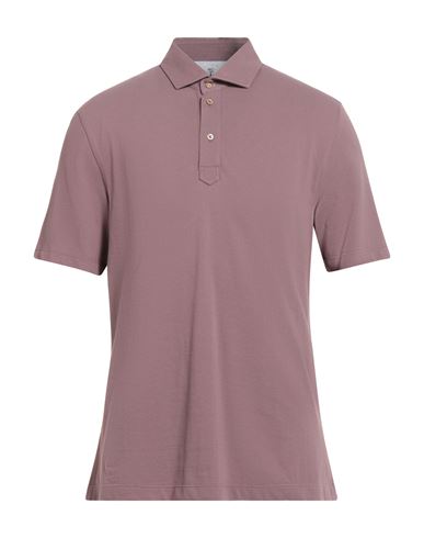Man Polo shirt Antique rose Size 3XL Cotton