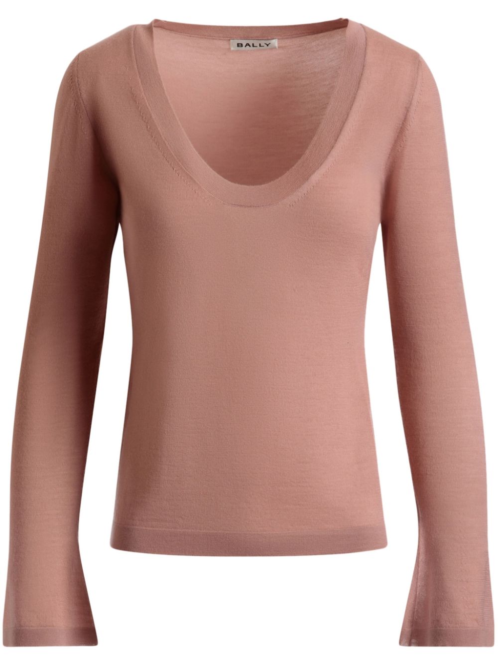Fine-knit cashmere jumper - Blue