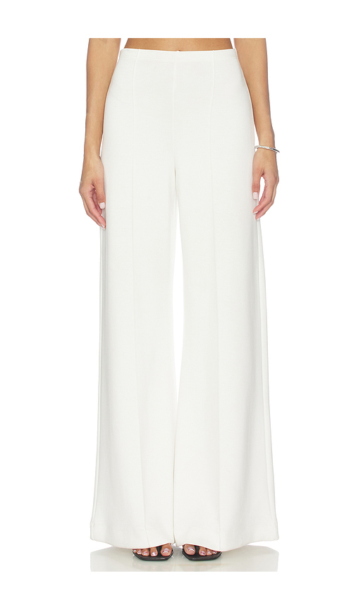 Ripley Rader Scuba Wide Leg Pant in White. XS. Also in