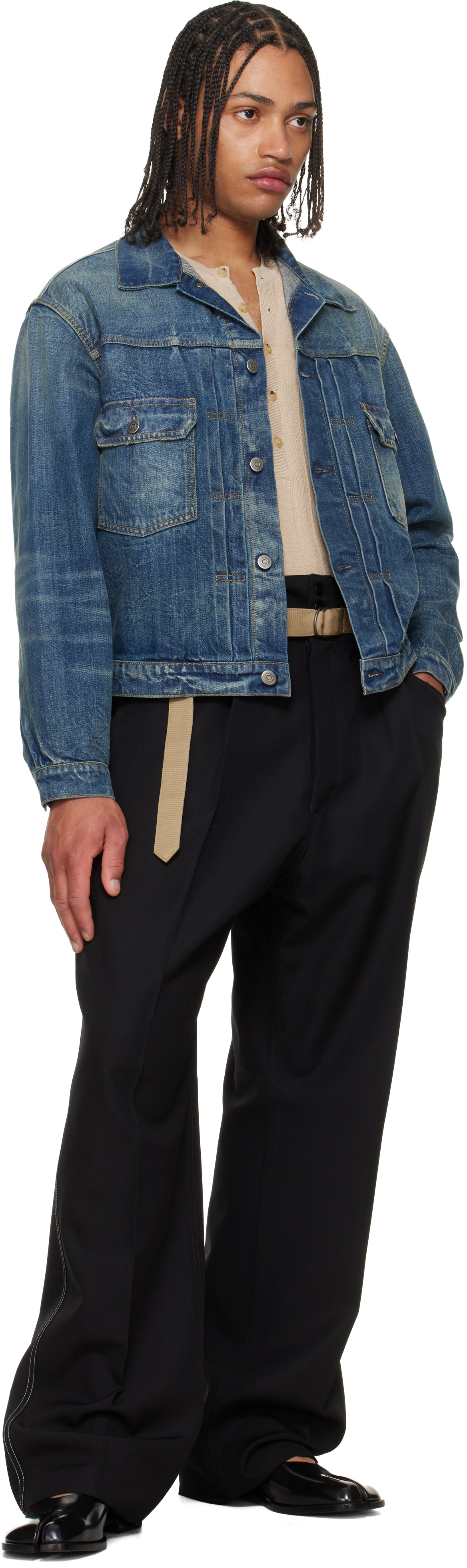 Blue 'Sportsjacket' Denim Jacket