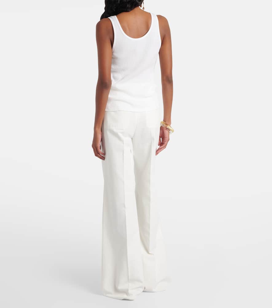 Chloé Logo cotton jersey tank top