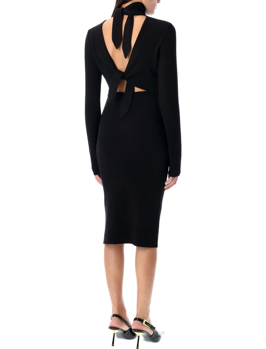 Knitted Turtleneck Dress