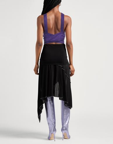 Woman Top Purple Size 6 Polyester, Elastane