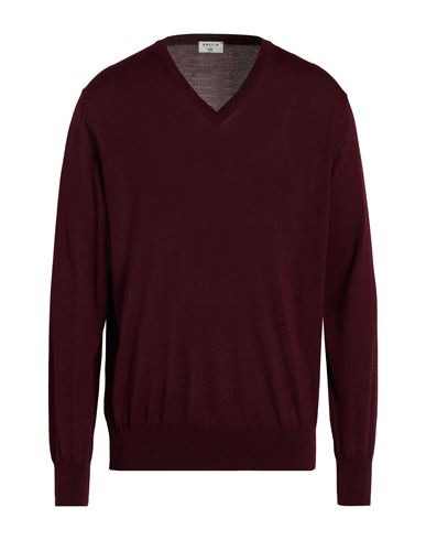 X Sør Man Sweater Garnet Size 48 Merino Wool, Silk