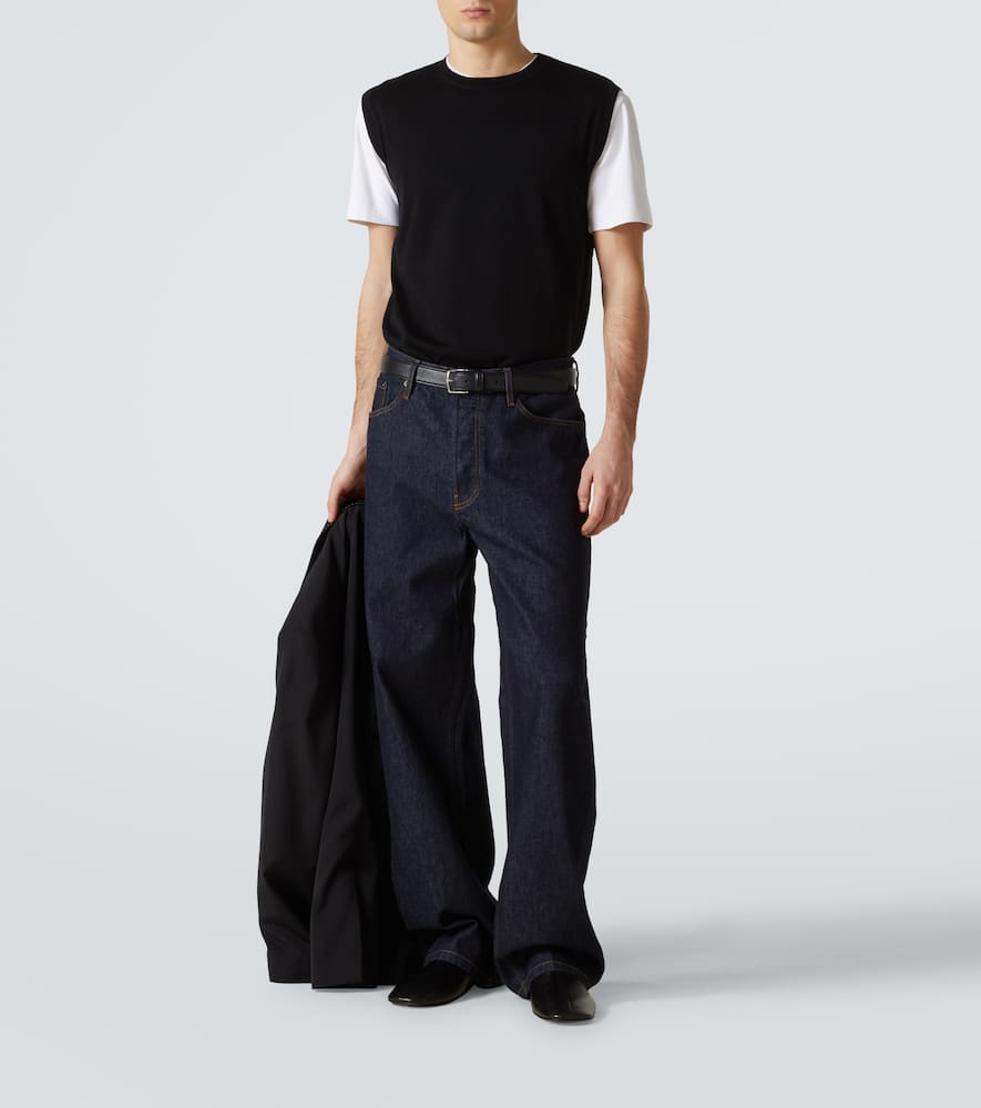 Cotton sweater vest