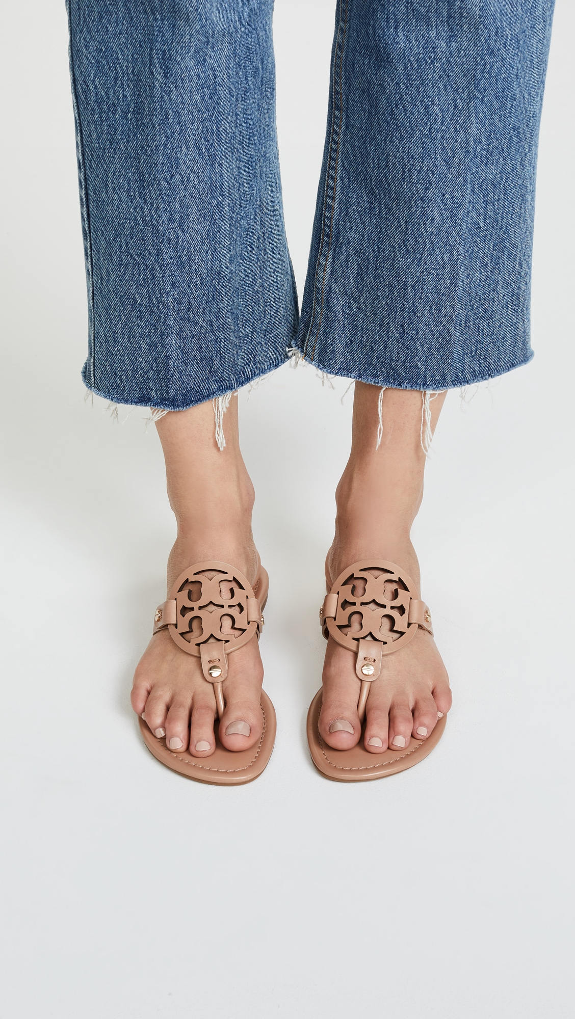 Miller Thong Sandals Light Makeup