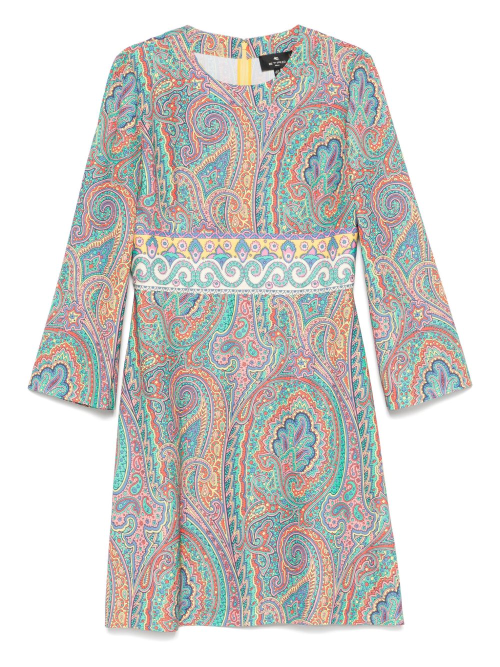 ETRO paisley-print midi dress - Green