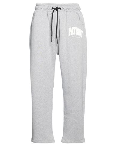 Patriòt Man Pants Light grey Size L Cotton, Polyester