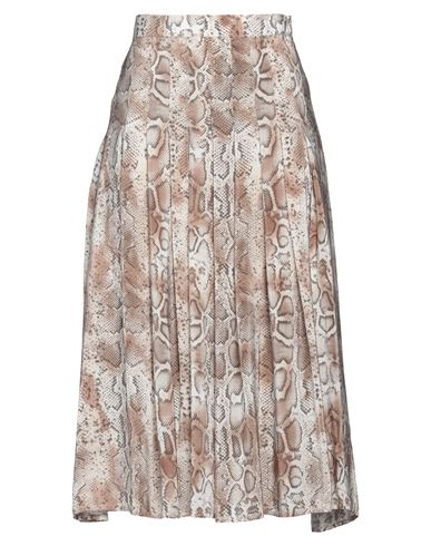 Princess Woman Midi skirt Khaki Size 0 Viscose