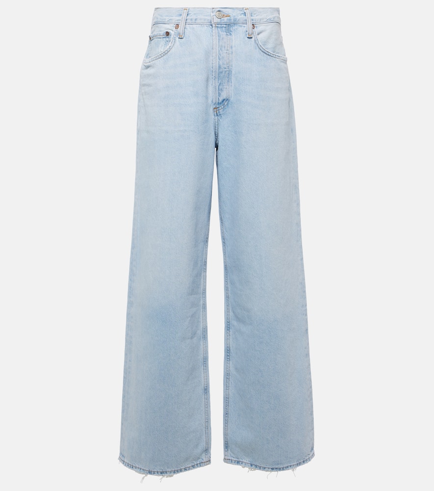 Low Slung Baggy wide-leg jeans