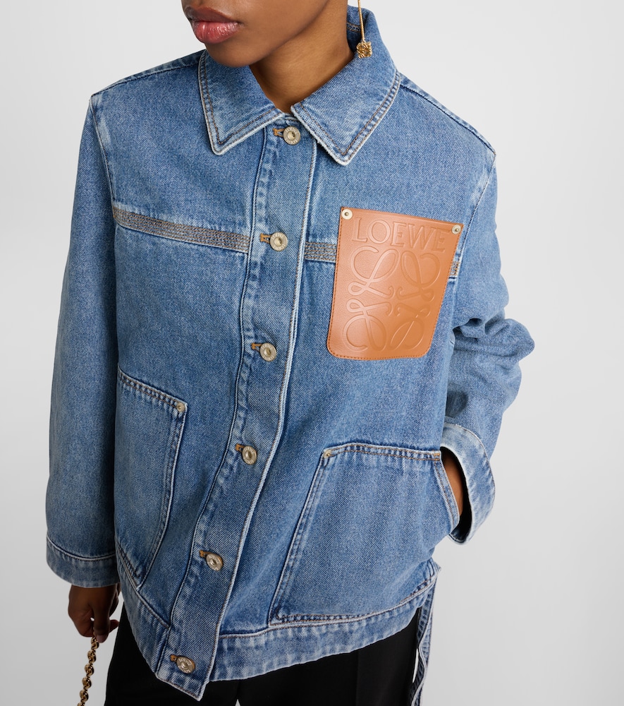 Anagram denim jacket