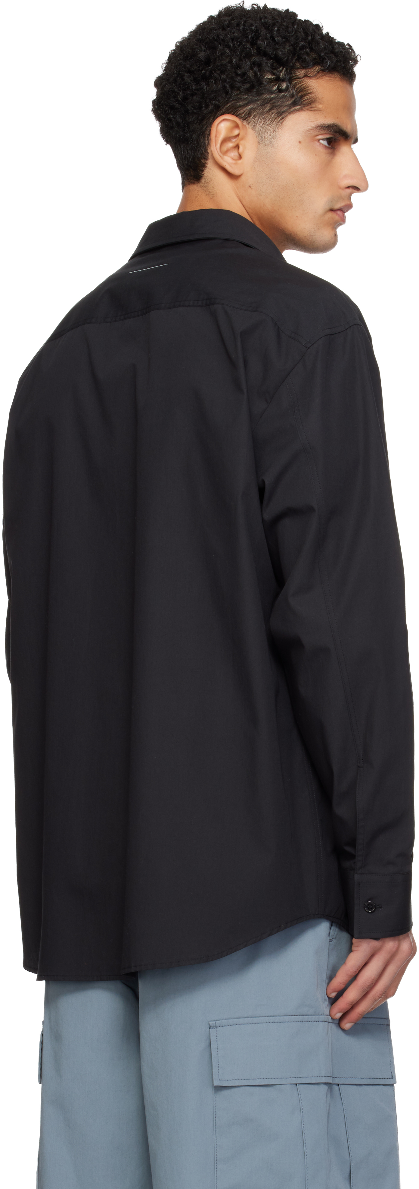 Black Cotton Shirt