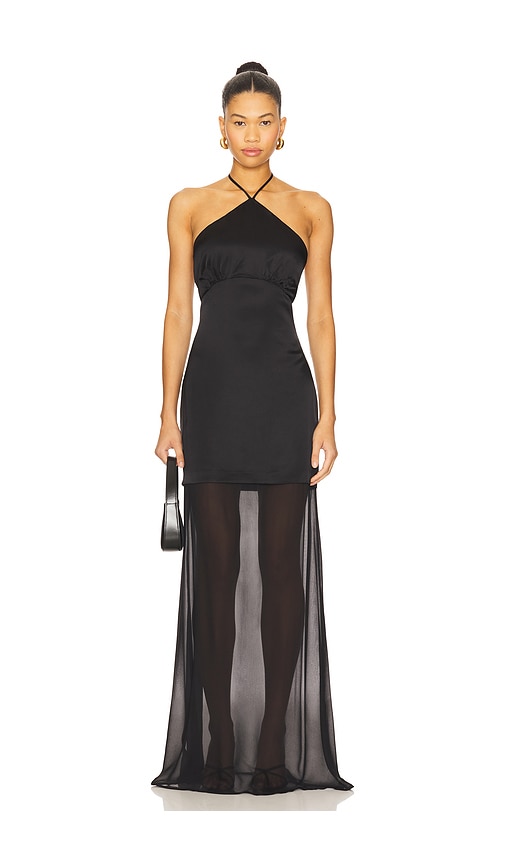 House of Harlow 1960 x REVOLVE Taylor Gown in Black.  XS. Also in L, M, S