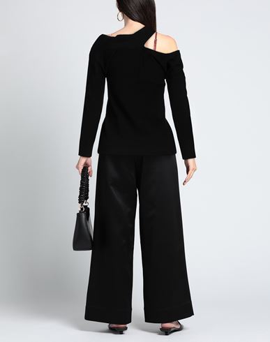 Woman Sweater Black Size L Viscose, Polyester