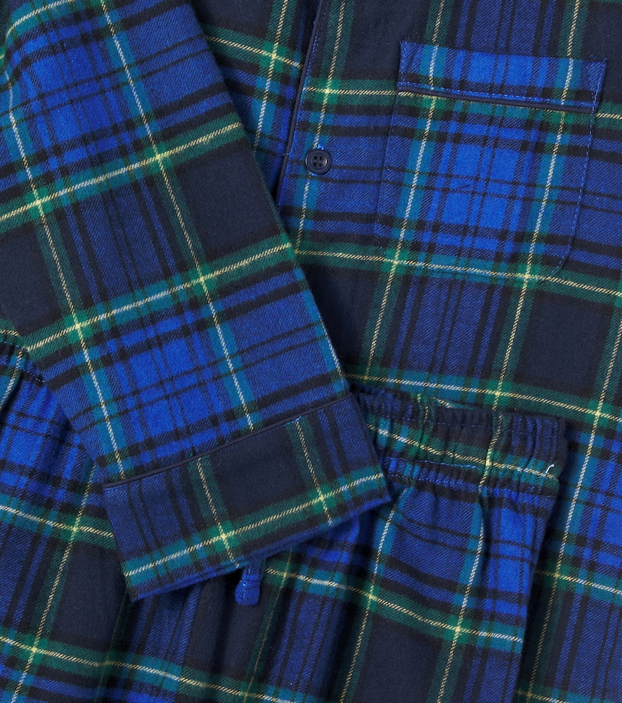 Lex plaid cotton pajamas
