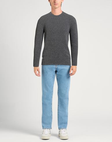 Man Sweater Grey Size 40 Wool, Polyamide, Cashmere, Elastane