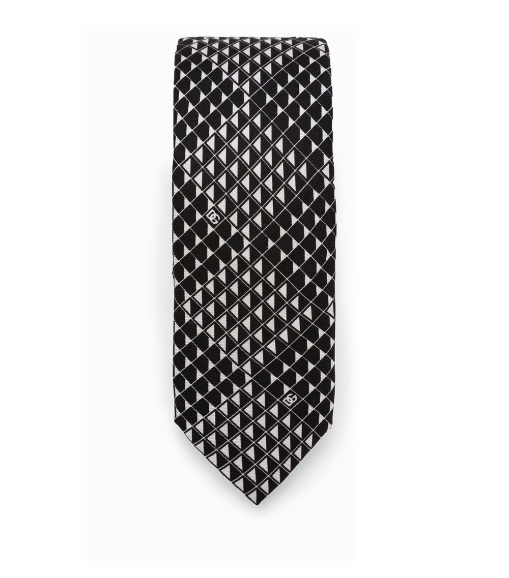 Silk Patterned Tie