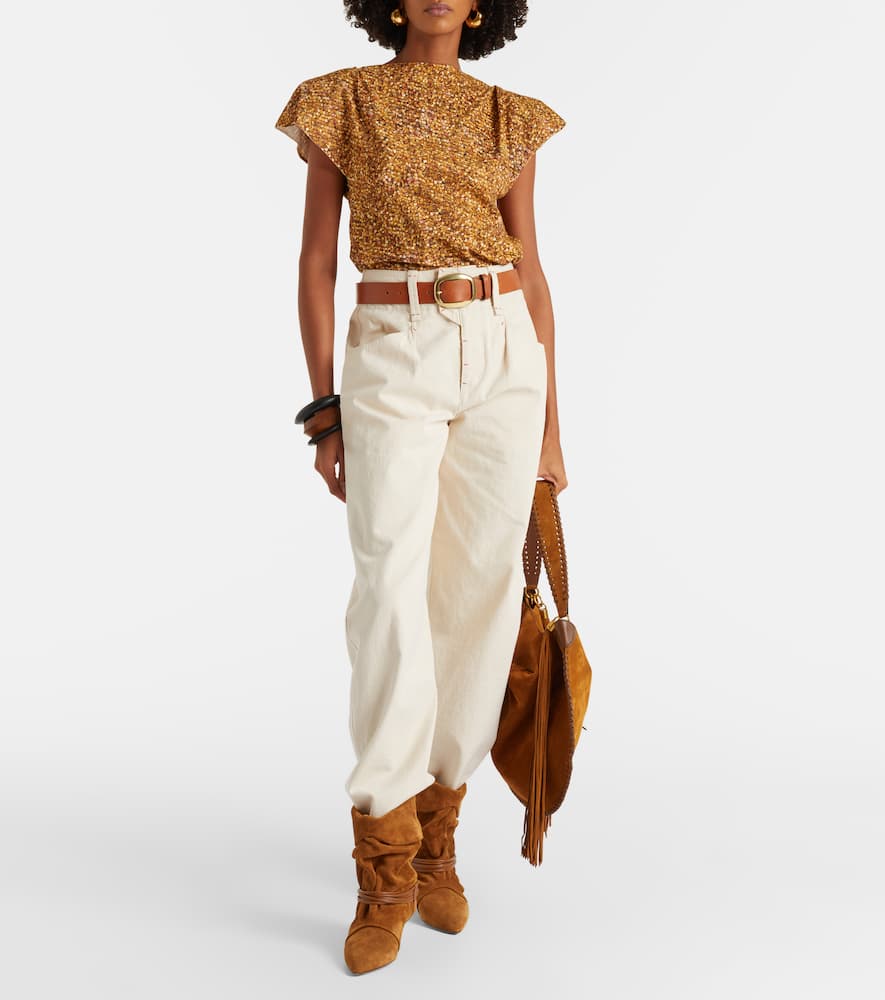 Sebani asymmetric cotton T-shirt