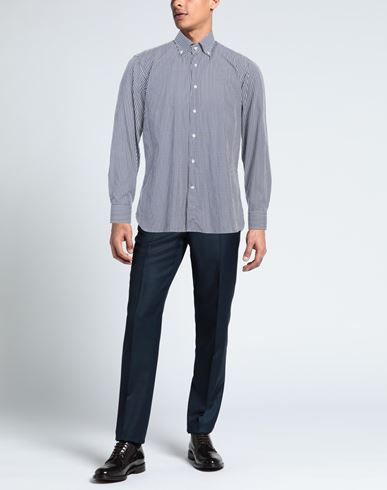 Man Shirt Midnight blue Size 16 ½ Cotton