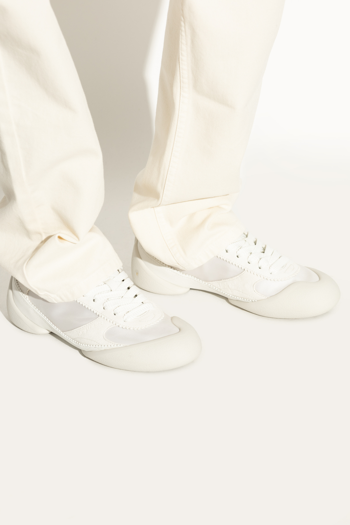 Alexander McQueen Sports Shoes, Women's, White