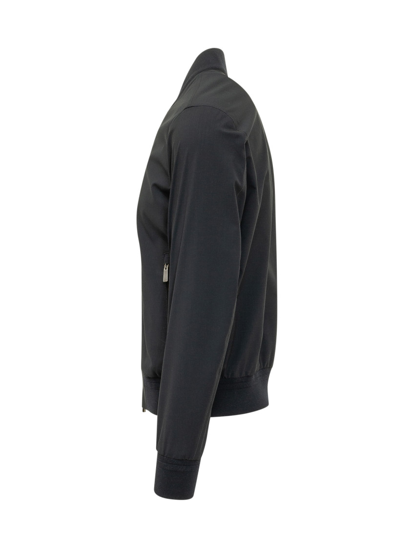 Dark Grey Regular Jacket