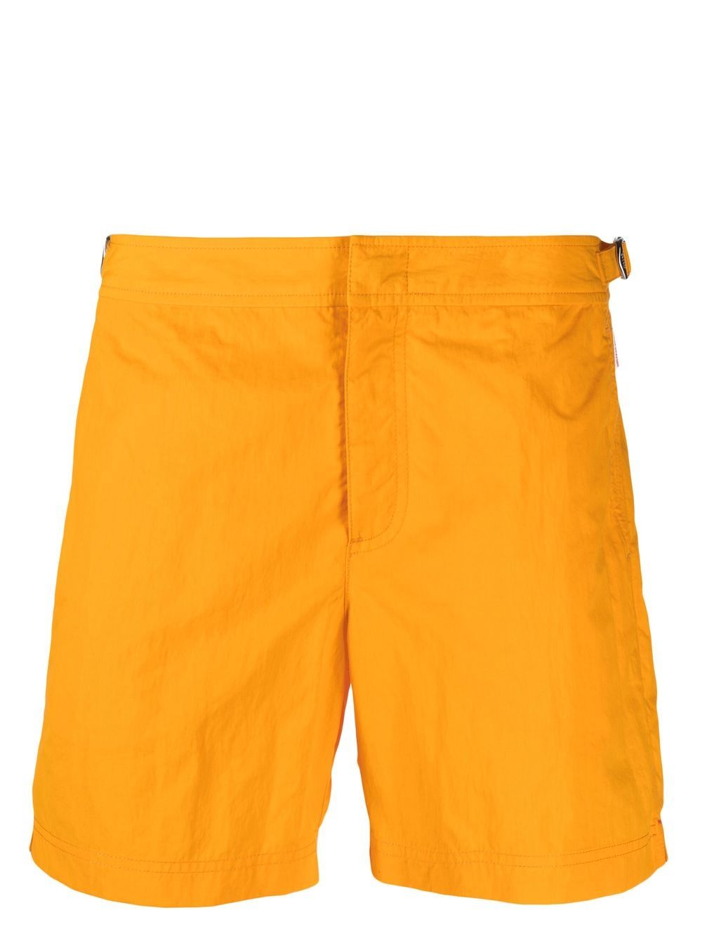 Concealed fastening swim shorts - Yellow