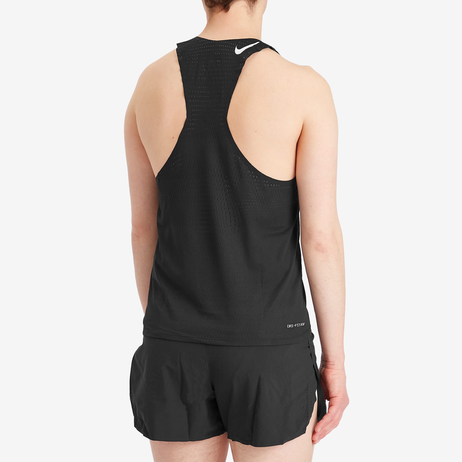 Men's Running Aeroswift Singlet in Black/Summit White