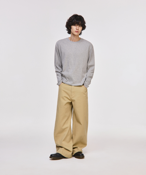 Crop Long Sleeve T-Shirt
