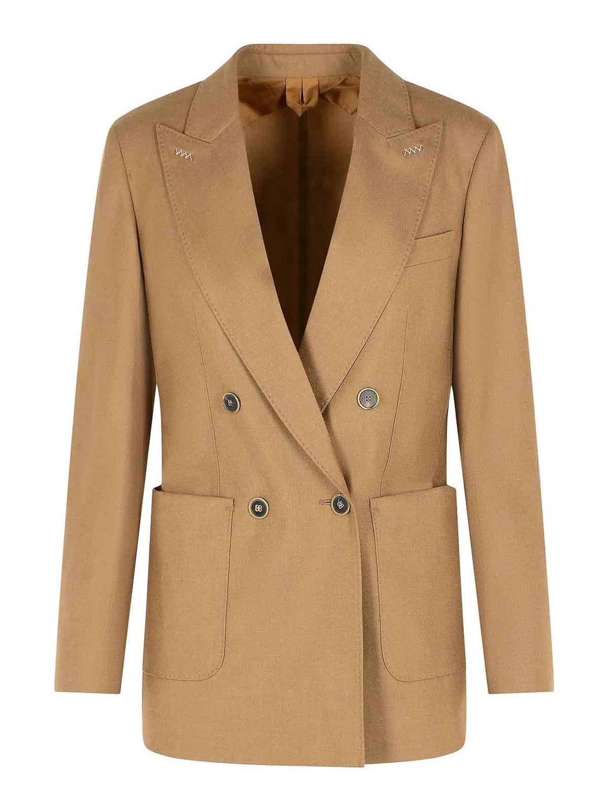Brown Cashmere Blazer