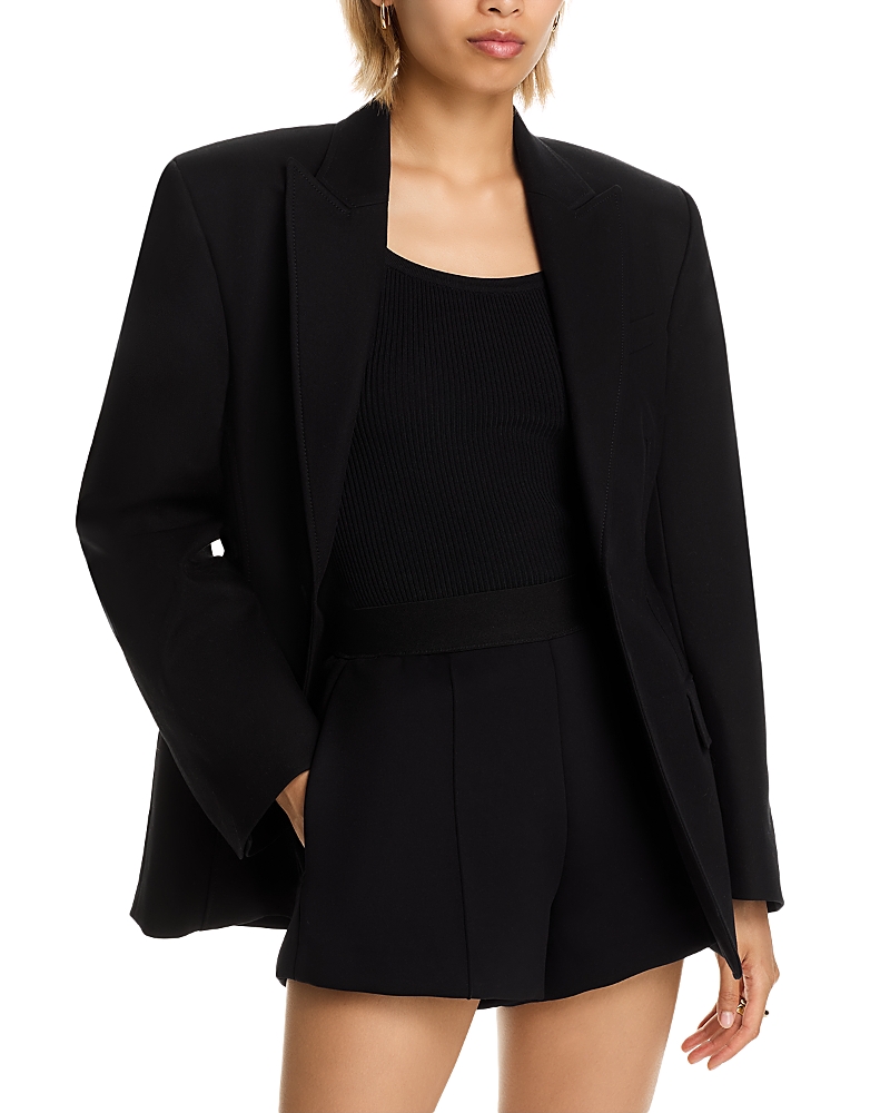 Single-breasted blazer - Black